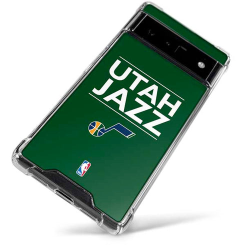 NBA Utah Jazz Standard - Yellow Google Pixel 6 Clear Case